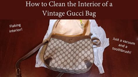 big bag iced bag gucci bag old bag don't|Gucci bag flaking.